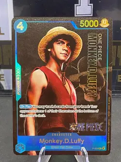 Monkey D Luffy Premium Card Collection Live Action Edition P-055 - Image 1