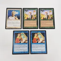 Lot of 5 Mirage Enlightened Tutor 2x Worldly Tutor 2x Mystical Tutor MTG Magic - Image 1