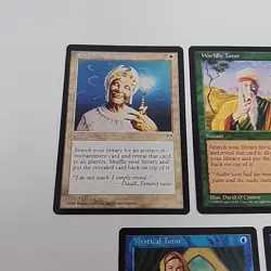Lot of 5 Mirage Enlightened Tutor 2x Worldly Tutor 2x Mystical Tutor MTG Magic - Image 2
