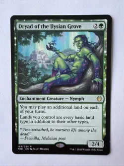 Dryad of the Ilysian Grove - MTG Theros Beyond Death - Rare - 169 NM - Image 1