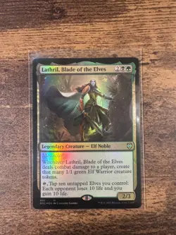 Lathril, Blade of the Elves Foil Commander: Kaldheim NM MTG - Image 1