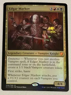 Edgar Markov Commander 2017 Foil MTG Magic the Gathering - Image 1
