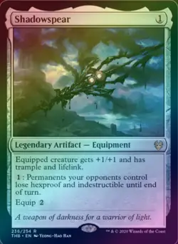 Shadowspear (Near Mint/Mint) *FOIL* | Theros Beyond Death | MTG - Image 1