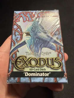 MTG Exodus Dominator Theme Deck - New, Sealed, Ships Fast - Image 1