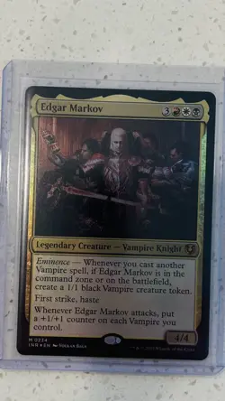MTG Edgar Markov FOIL Innistrad Remastered INR 0234 Mythic NM - Image 1