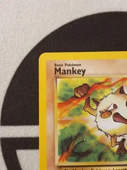 Pokemon Karte Menki 55/64 Dschungel Set NM 1999 Jungle Pokemon TCG Mankey - Image 4