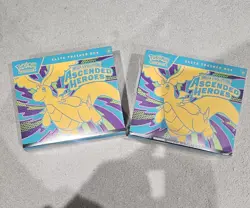 2x Pokemon TCG - Ascended Heroes - Elite Trainer Box (ETB) - Brand New Sealed - Image 1