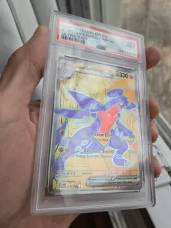 PSA 9 - 2025 Pokemon Destined Rivals Cynthia’s Garchomp EX #215/182 Ultra Rare - Image 4