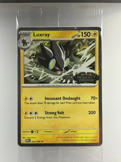 Pokemon Luxray 028/088 Perfect Order Best Buy Stamped Promo Sealed NM Mint - Image 1