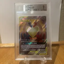 2019 Pokemon Team Up Latias & Latios GX Alt Art #170 BGS 9 - Image 1