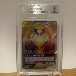 2019 Pokemon Team Up Latias & Latios GX Alt Art #170 BGS 9 - Image 3