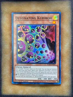 Yugioh Detonating Kuriboh SUDA-EN097 Super Rare 1st Ed NM - Image 1