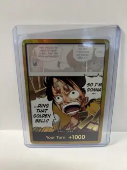 One Piece Gold DON!! OP15 ENGLISH Luffy Golden Bell - Adventure On Kamis Island - Image 1