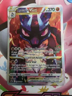 Lucario VSTAR SWSH291 SWSH: Sword & Shield Promo Cards Holo - Image 1