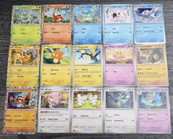 McDonalds 2023 Pokemon Scarlet & Violet Trading Cards Bundle Complete (15/15) NM - Image 1