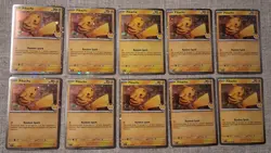 X20 Pikachu Pokemon Day Holo 2026 051/162 Cards And 20 Coins 40 Item Lot - Image 2