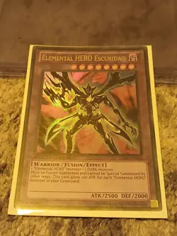 Elemental HERO Escuridao YG09-EN001 Yu-Gi-Oh! GX Manga Promotional Cards Limited - Image 1