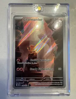 Pokemon TCG Charmander 168/165 SV Scarlet & Violet 151 Card NM Condition - Image 1