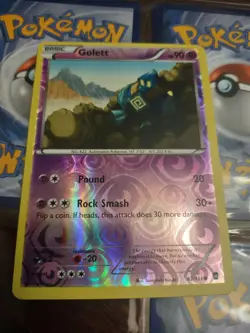 Pokemon - Golett - 42/111 - XY Furious Fists - Reverse Holo Pokemon Card - Image 1