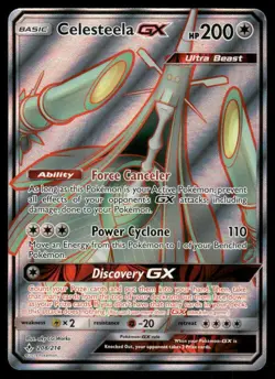 Pokemon Cards Celesteela GX 208/214 Unbroken Bonds Rare Ultra NM - Image 1
