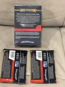 Pokemon TCG ME01 Mega Evolution Booster Bundle Plus 2 Game Card Packs Sealed New - Image 3