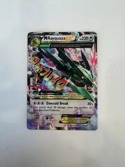 Pokemon M Rayquaza EX 76/108 Celebrations Mega Holo Card Classic Collection - Image 1