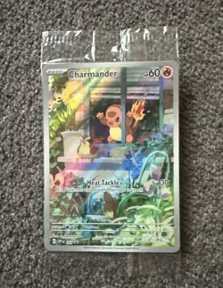 Pokemon Charmander 044 SV Scarlet Violet Promo Holo Card (Sealed) - Image 1