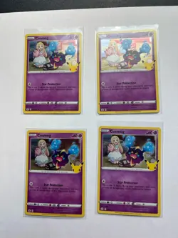 x4 Cosmog 013/025 - Celebrations - Holo Pokemon Card - Image 1