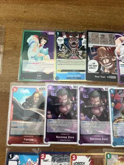One Piece Card Game Lot (96) Adio, Monkey D Luffy, Lim, Marguerite, Kalifa, Ain - Image 2