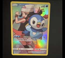 Piplup - 239/236 - Pokemon Cosmic Eclipse Sun & Moon Secret Rare Card NM - Image 1