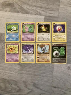 Team Rocket Dark Pokemon Card Bundle - Image 1