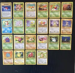 Pokemon TCG Jungle Series WOTC 1999 Vintage x 22 Card Bundle - LP - Image 1