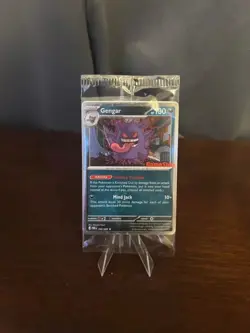 Pokemon Gengar GameStop Promo Stamped Card English 050/088 SEALED - Image 1