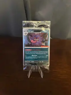 Pokemon Gengar GameStop Promo Stamped Card English 050/088 SEALED - Image 2