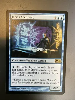 MTG - Jace’s Archivist - Magic 2012(M12) - NM MAGIC CARD - Image 1