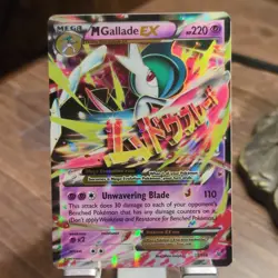 Pokemon M Gallade EX XY Holo Rare Mega 35/108 HP220 2016 English Card - Image 1