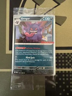 Pokemon Gengar GameStop Promo TCG Card 050/088 English 2026 - New / Sealed - Image 1