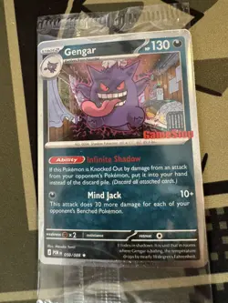 Pokemon Gengar GameStop Promo TCG Card 050/088 English 2026 - New / Sealed - Image 4