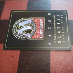 Mtg Firestorm LP World Championship Gold Card Weatherlight Reserved List - Image 4