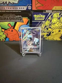 Pokemon TCG Paldea Evolved Eiscue Illustration Rare Holo Card 205/193 - Image 2