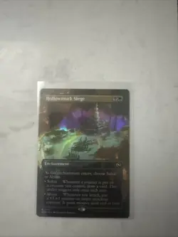 Hollowmurk Siege Tarkir: Dragonstorm Borderless Foil Rare Card - Image 1