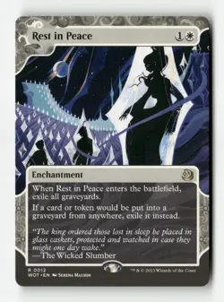 Rest in Peace - Wilds of Eldraine Enchanting Tales - #12 - Non-Foil - NM - MTG - Image 1