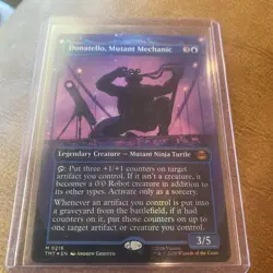 Donatello, Mutant Mechanic (Borderless) Teenage Mutant Ninja Turtles Foil - Image 1