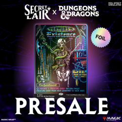 PRESALE Tortured Existence NM #2507 Foil Secret Lair D&D Black Lights - Image 1
