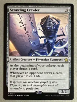 MTG / Scrawling Crawler / FDN / #132 / Regular / Rare / NM - Image 1