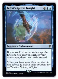 Teferi's Ageless Insight NM* Commander Murders At Karlov Manor 0119 -UnltdCards - Image 1