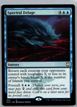 Spectral Deluge R Commander: Kaldheim 7 NM Normal - Image 1