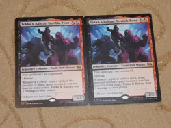MTG Tokka & Rahzar, Terrible Twos x2 Rare TNMT NM Low S&H - Image 1