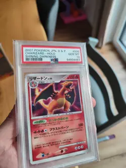Pokemon D/P JPN Shining Darkness Charizard/Glurak Holo PSA 10 - Image 3