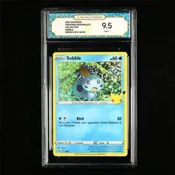 TQG 9.5 MINT+ 2021 Pokemon x Mcdonald's ENG Sobble 24/25 - Image 2